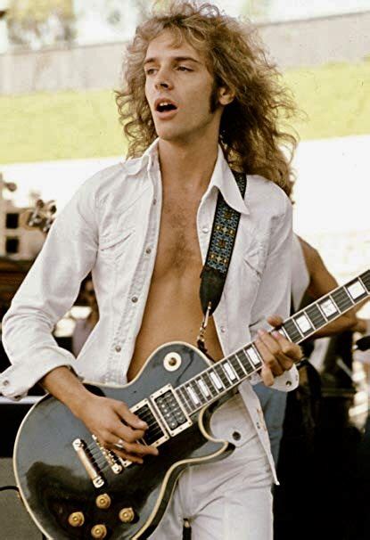 Nice pic of Peter Frampton ca. 1976. He looks like the perfect "casual cool" 70s rock star in ...