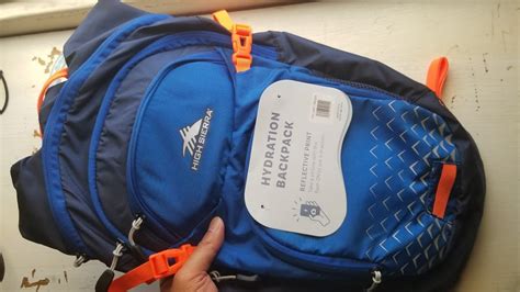 Costco - High Sierra CRAGIN Hydration Backpack for $29 (Blue / Orange) Unboxing / Review - YouTube