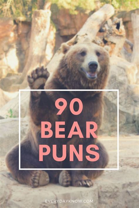 90 Bear Puns | Bear puns, Bear jokes, Puns