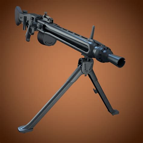 mg3 machine gun 3D Models - CGTrader.com