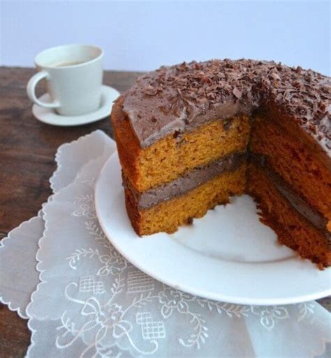 Pumpkin Cake w/ Mexican Chocolate Whipped Cream - The Woks of Life