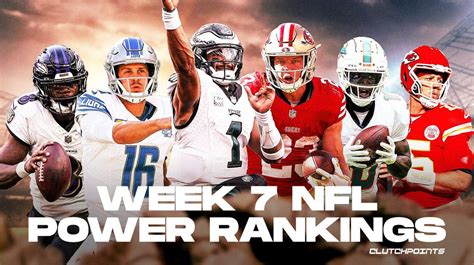 NFL Power Rankings, Week 7: Dolphins win again as 49ers, Eagles upset