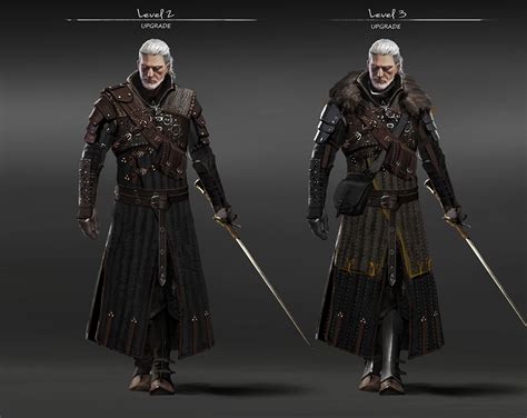 Witcher 3 Unused ursine armor concept sculpt — polycount