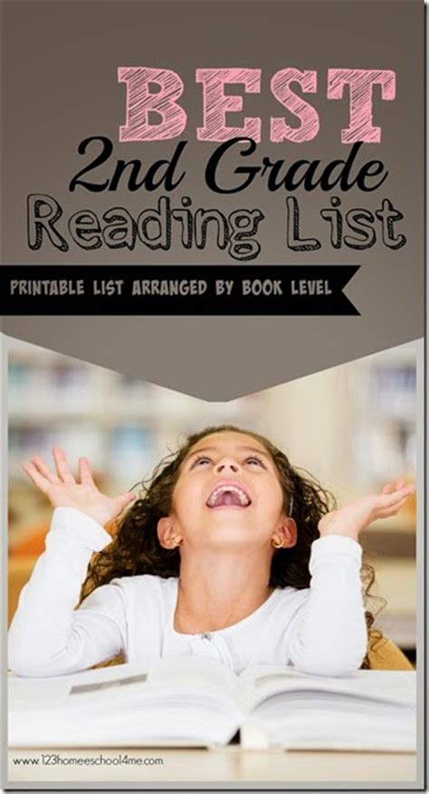 FREE Printable 2nd Grade Reading List