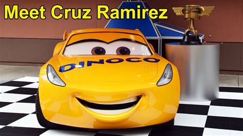 "CARS 3" Cruz Ramirez Meet & Greet at Disney's Hollywood Studios, Walt Disney World, Pixar - YouTube