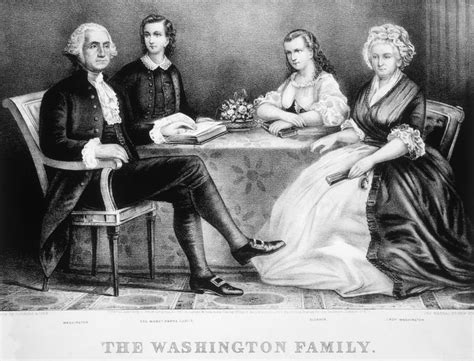 The Washington Family, George by Everett