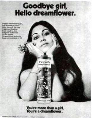 dreamflower talc Vintage Ads