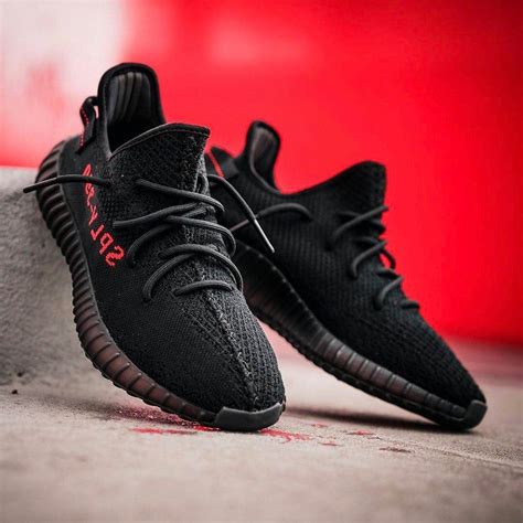 The adidas Yeezy Boost 350 v2 Black Red will be the first variation of the silhouette to release ...