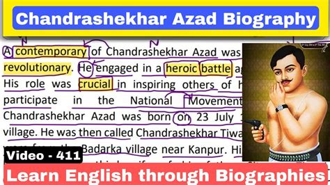 Chandrashekhar Azad Biography - Indian Heroes - Bada Bharat - English Through Stories - YouTube