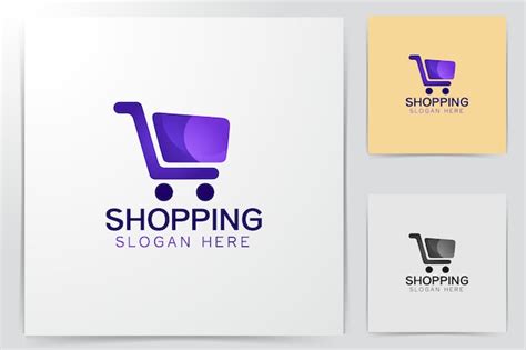 Premium Vector | Shopping cart logo design vector illustration