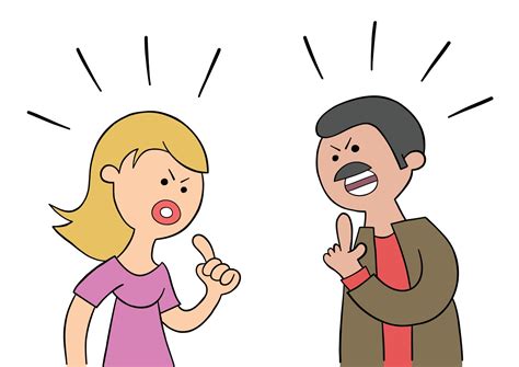 Arguing Clipart