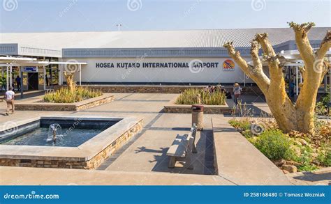 Hosea Kutako International Airport Editorial Photo | CartoonDealer.com ...