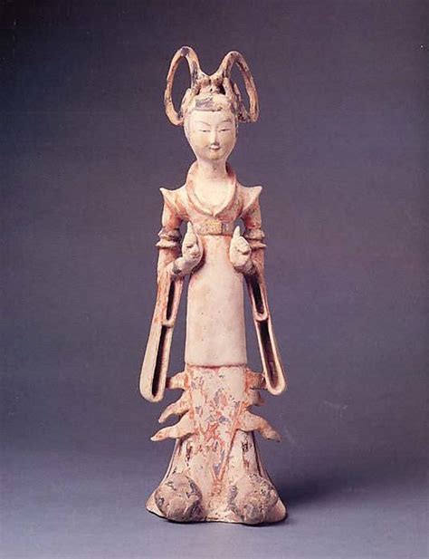 Court Lady, Tang dynasty (618–907), ca. 7th–first half of the 8th century, China | China art ...
