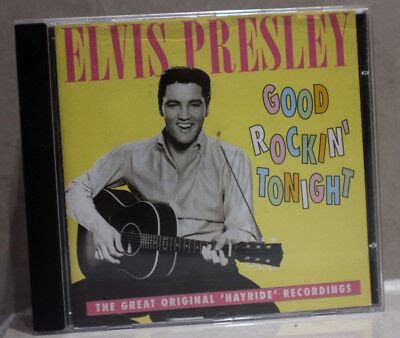 Elvis Presley Good Rockin Tonight Cd | eBay