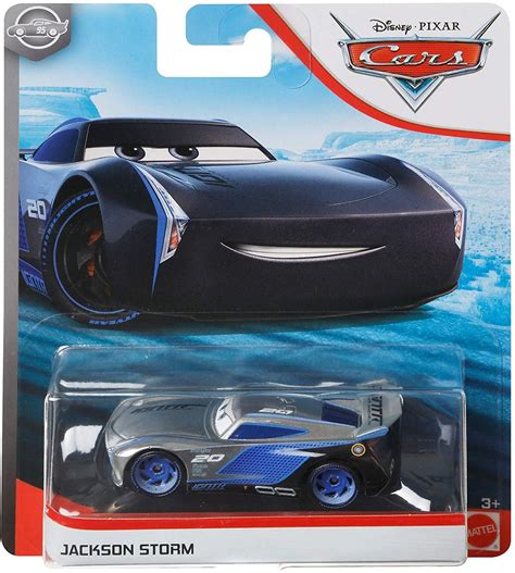 Disney / Pixar Cars Silver Collection Jackson Storm Diecast Car ...