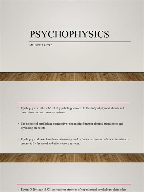 Psychophysics | PDF | Psychophysics | Color