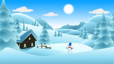 Landscape Scenery Snow · Free vector graphic on Pixabay