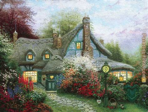 thomas kinkade cottage paintings Quotes