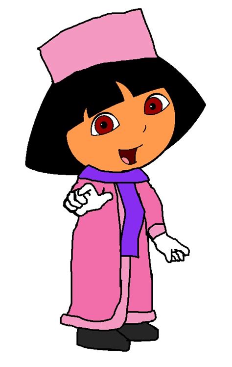 Dora - Holiday Winter Outfit - Dora the Explorer Fan Art (27897872 ...