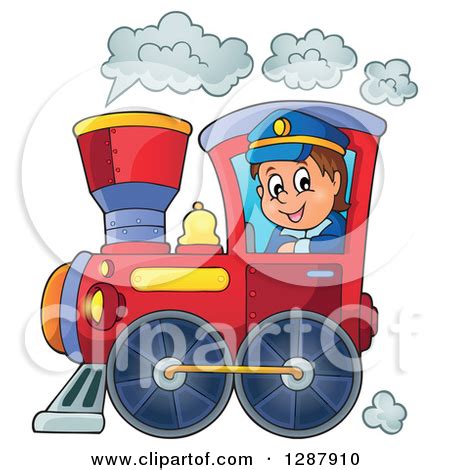 Train driver clipart - Clipground