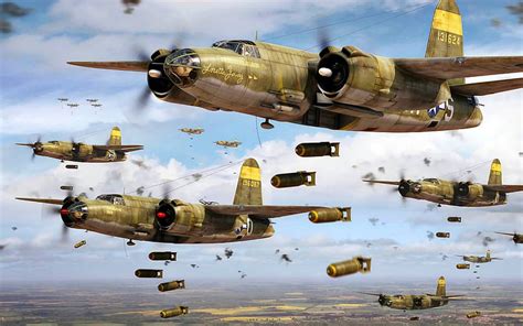 Ww2 Bomber Planes Wallpaper