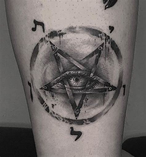 20+ Amazing Pentagram Tattoos with Meanings, Ideas, and Celebrities ...