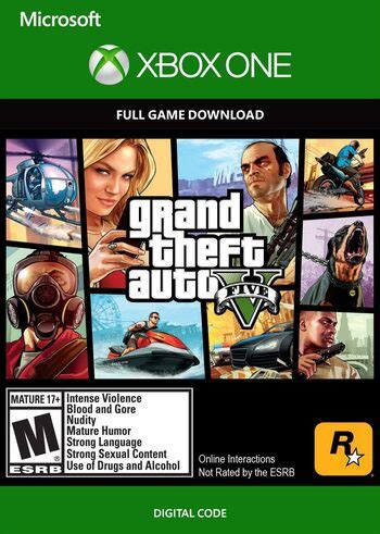 Grand Theft Auto V (Xbox One) key | Cheaper game key! | ENEBA