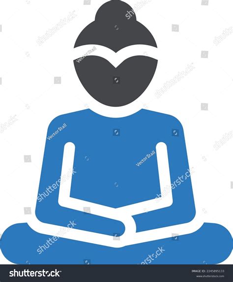 Buddhist Vector Illustration On Transparent Background Stock Vector ...