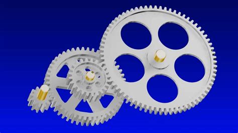 Spur Gear Animation - YouTube