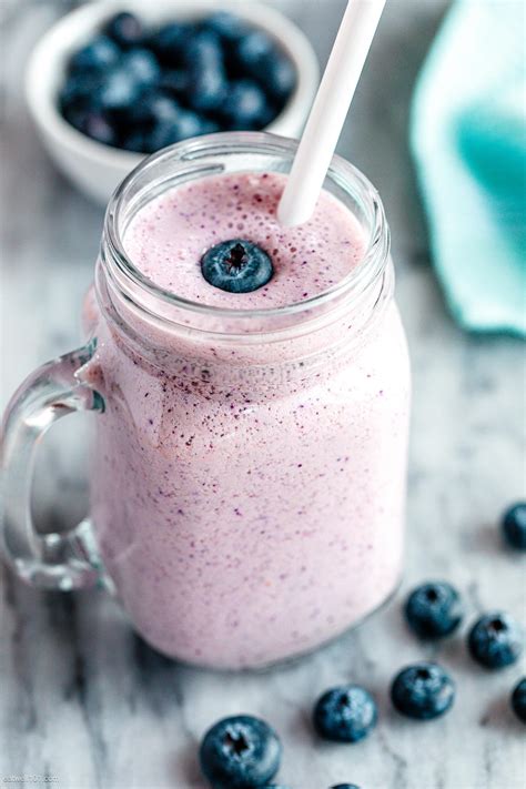 Dairy-Free Blueberry Coconut Milk Smoothie – Dairy Free Smoothie Recipe ...