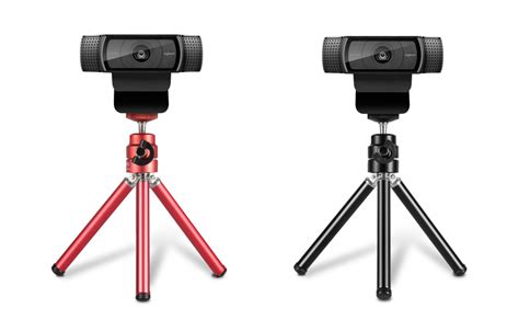 MamaWin Lightweight Mini Webcam Tripod for Smartphone, Logitech Webcam C920 C922 Small Camera ...