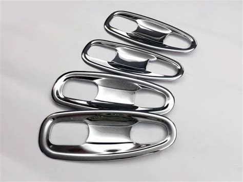 For toyota prado 150 accessories ABS chrome door handle insert bowl molding trim fit prado fj150 ...