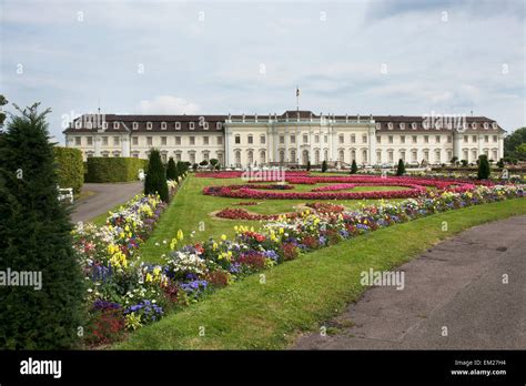 View Of The Upper Grounds Of Ludwigsburg Palace And Baroque Gardens ...