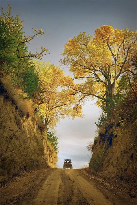 Driving the Loess Hills - Iowa Photograph by Nikolyn McDonald - Pixels