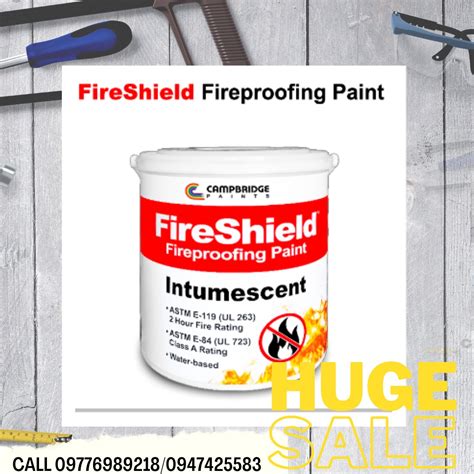 FIRESHIELD FIREPROOFING PAINT INTUMESCENT, Commercial & Industrial ...