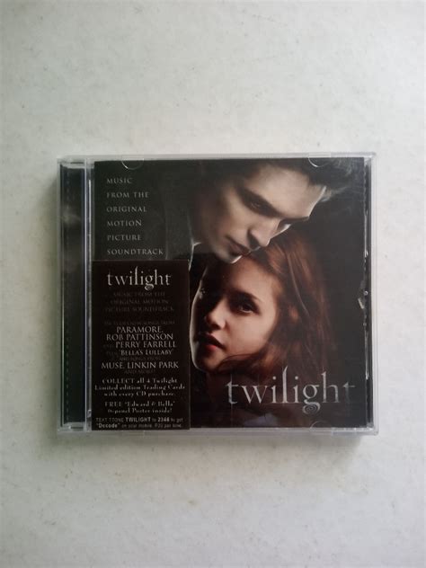 Twilight soundtrack CD, Hobbies & Toys, Music & Media, CDs & DVDs on ...