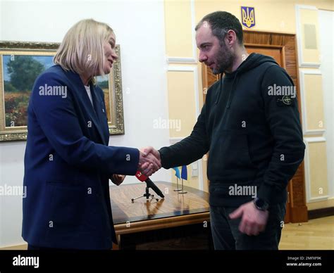 KYIV, UKRAINE - JANUARY 25, 2023 - Deputy Prime Minister for ...