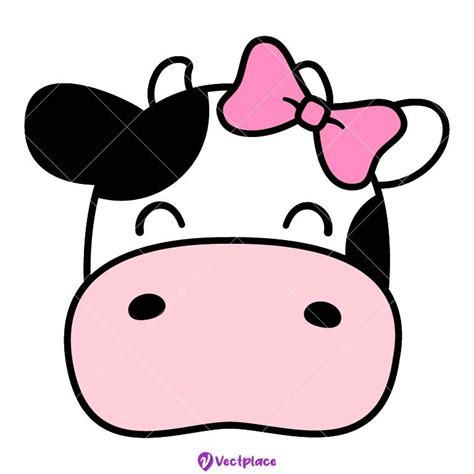 Baby Cows, Cute Cows, Cute Babies, Cow Face, Cow Head, Vector Design ...