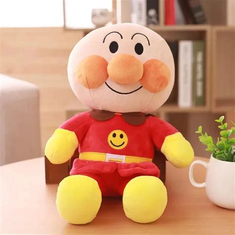 Anpanman Doll Baikinman Juguetes Anpanman Plush Toy 70cm Big Classic ...