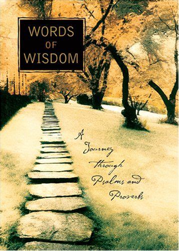 Words Of Wisdom: A Journey Through Psalms and Proverbs Sell Textbooks ...