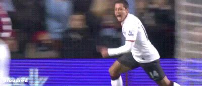 javier hernandez goal celebration slide gifs | WiffleGif