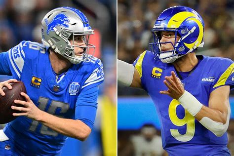 NFL playoff matchups: Rams vs. Lions showdown is fantasy football come to life