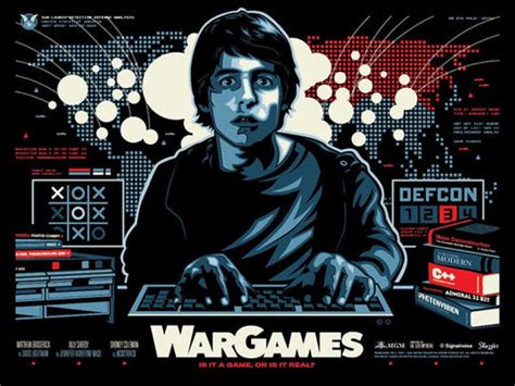 War Games (1983) Movie Poster - Regular – Skuzzles