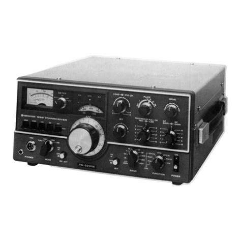 KENWOOD TS-520SE USER MANUAL Pdf Download | ManualsLib