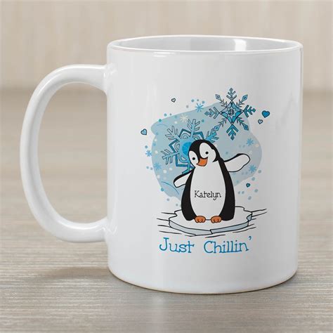 Personalized Winter Coffee Mug | Personalized Children Coffee Mug from GiftsForYouNow.com