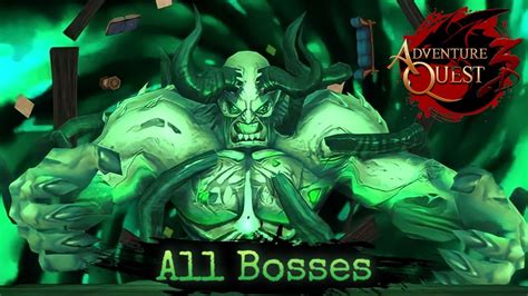 Adventure Quest 3D (AQ3D) - All Bosses - YouTube