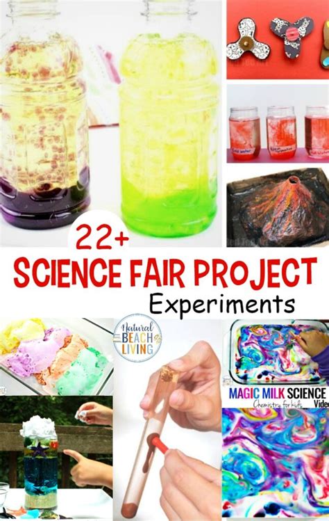 25+ Science Fair Project Ideas - Science Experiments for Kids - Natural ...