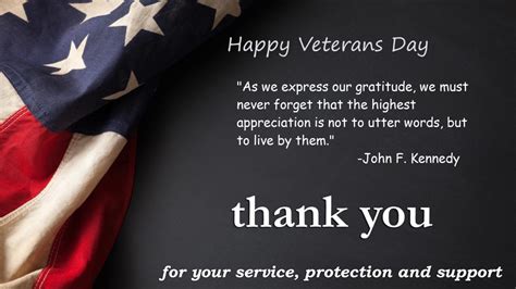 🔥 Download Happy Veterans Day Quotes By Presidents With Thank You Image ...