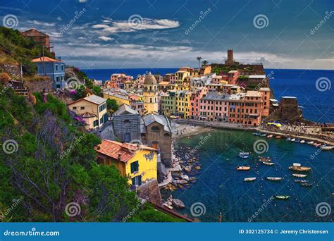 Cinque Terre Views from Hiking Trails of Seaside Villages Italian ...