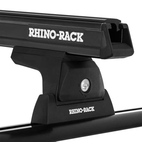 Rhino-Rack® - Heavy Duty Black Track Mount Roof Rack System